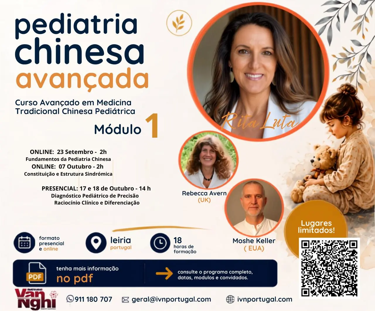 Pediatria Chinesa Avançada – MÓD I -  Do Diagnóstico Energético à Intervenção Clínica na Criança 