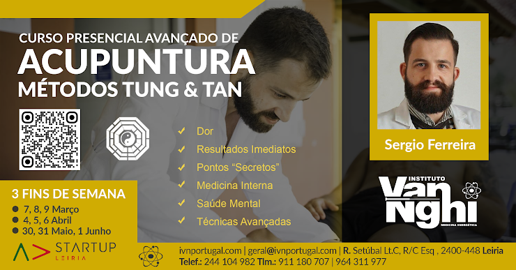Formação Avançada de Acupuntura - Métodos Tung e Tan