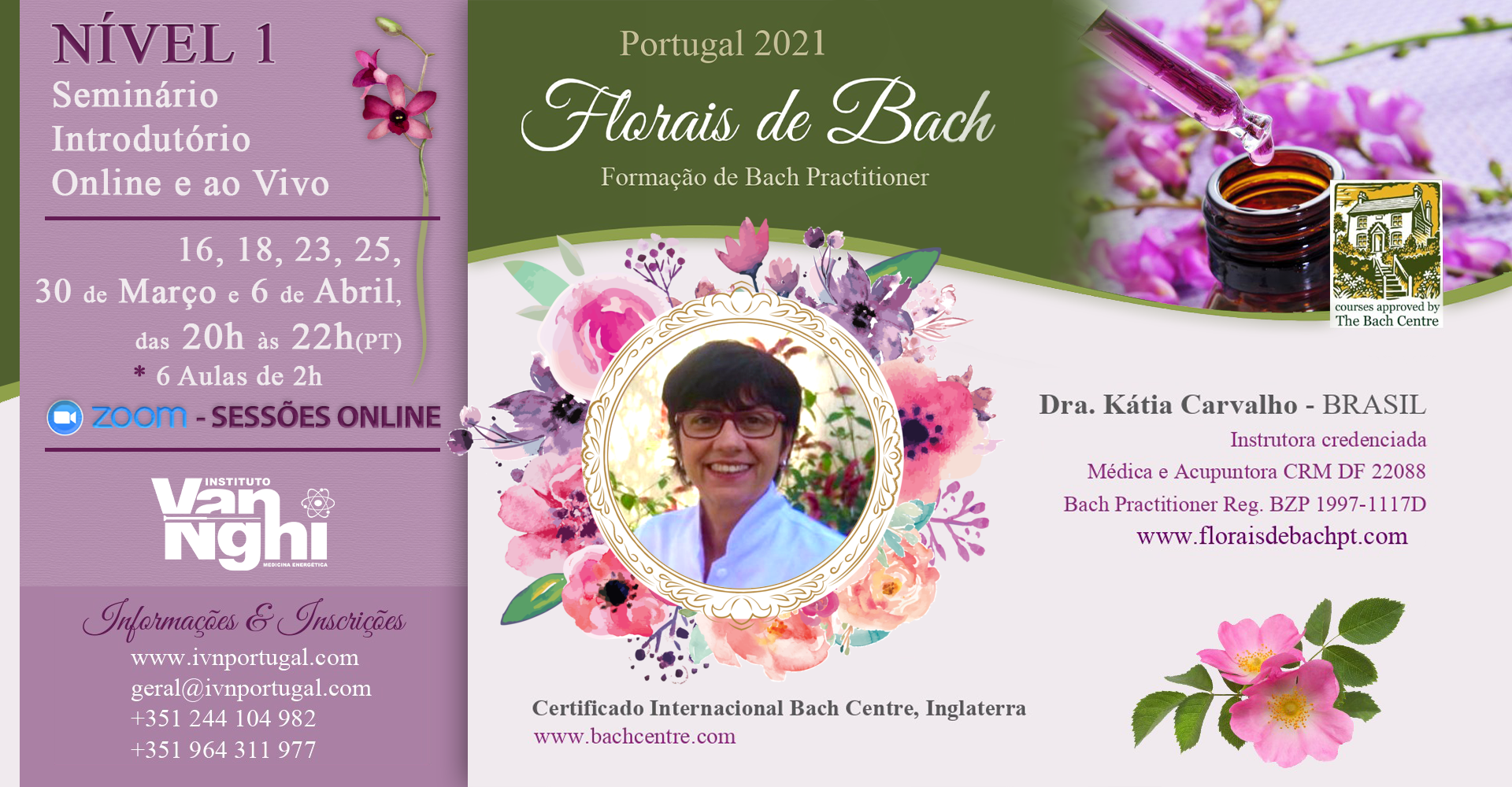 Florais de Bach - Formação de Bach Practitioner